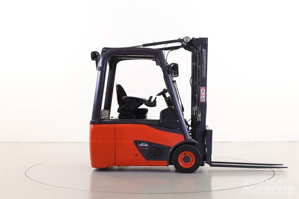 Linde E16-386 شاحنات ذات رافعات شوكية تعمل بالكهرباء
