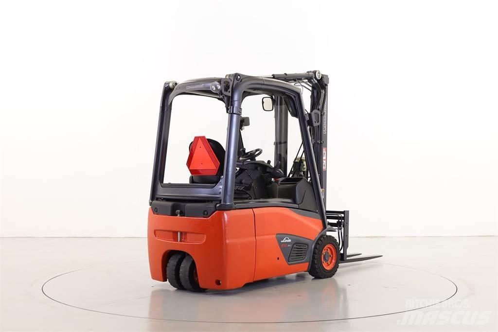 Linde E16-386 شاحنات ذات رافعات شوكية تعمل بالكهرباء