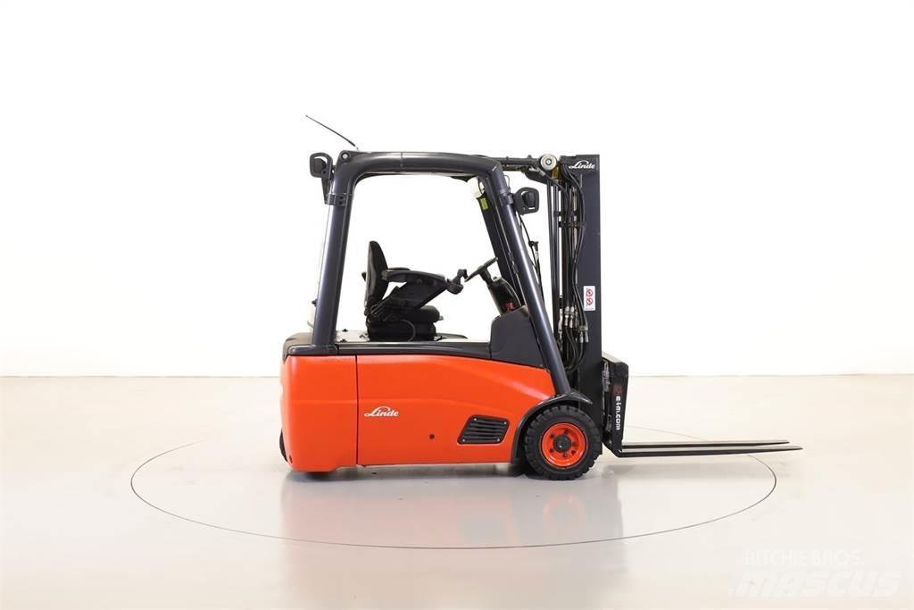 Linde E16L-01 شاحنات ذات رافعات شوكية تعمل بالكهرباء