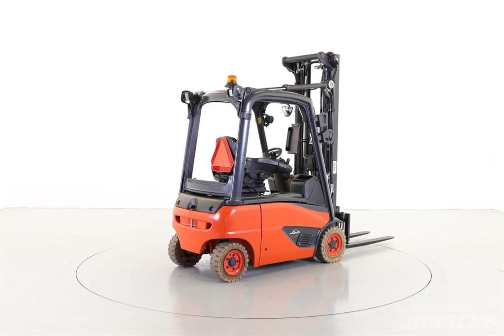 Linde E16P-02 شاحنات ذات رافعات شوكية تعمل بالكهرباء