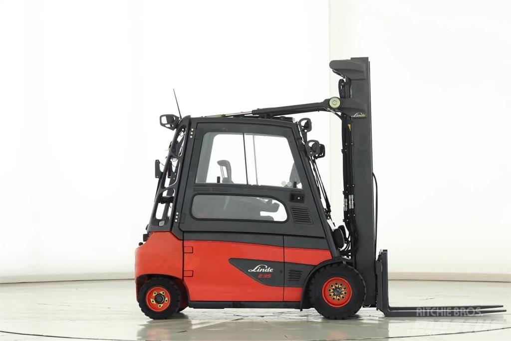 Linde E35L-01 شاحنات ذات رافعات شوكية تعمل بالكهرباء