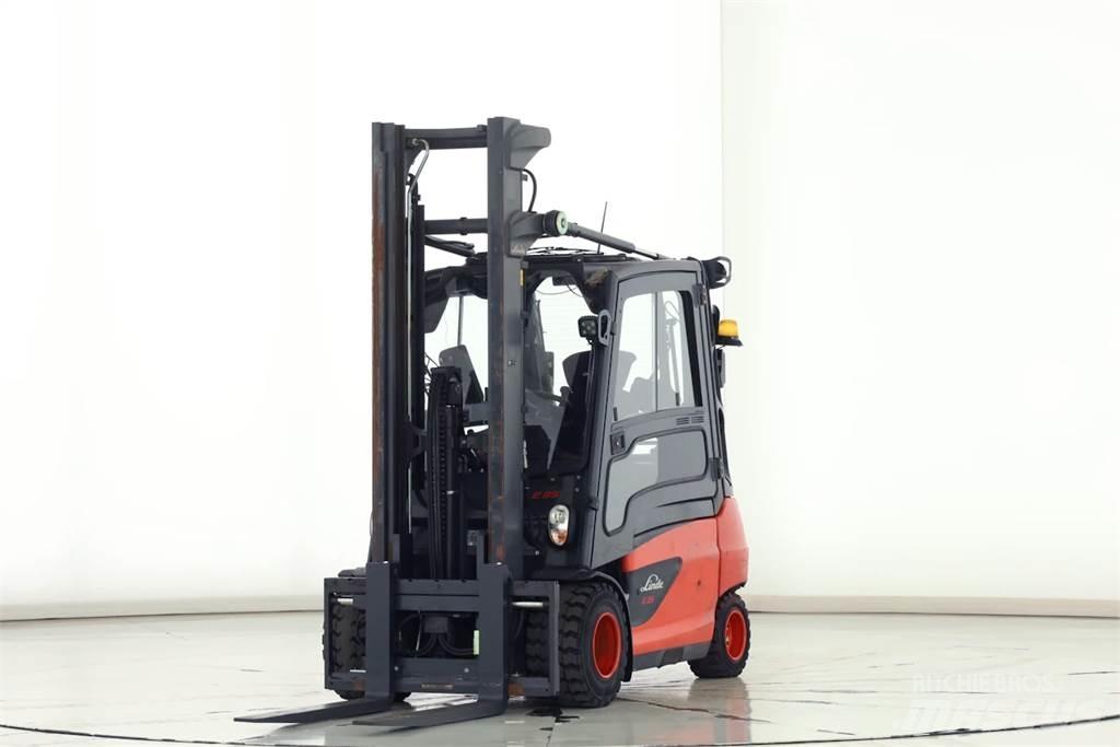 Linde E35L-01 شاحنات ذات رافعات شوكية تعمل بالكهرباء