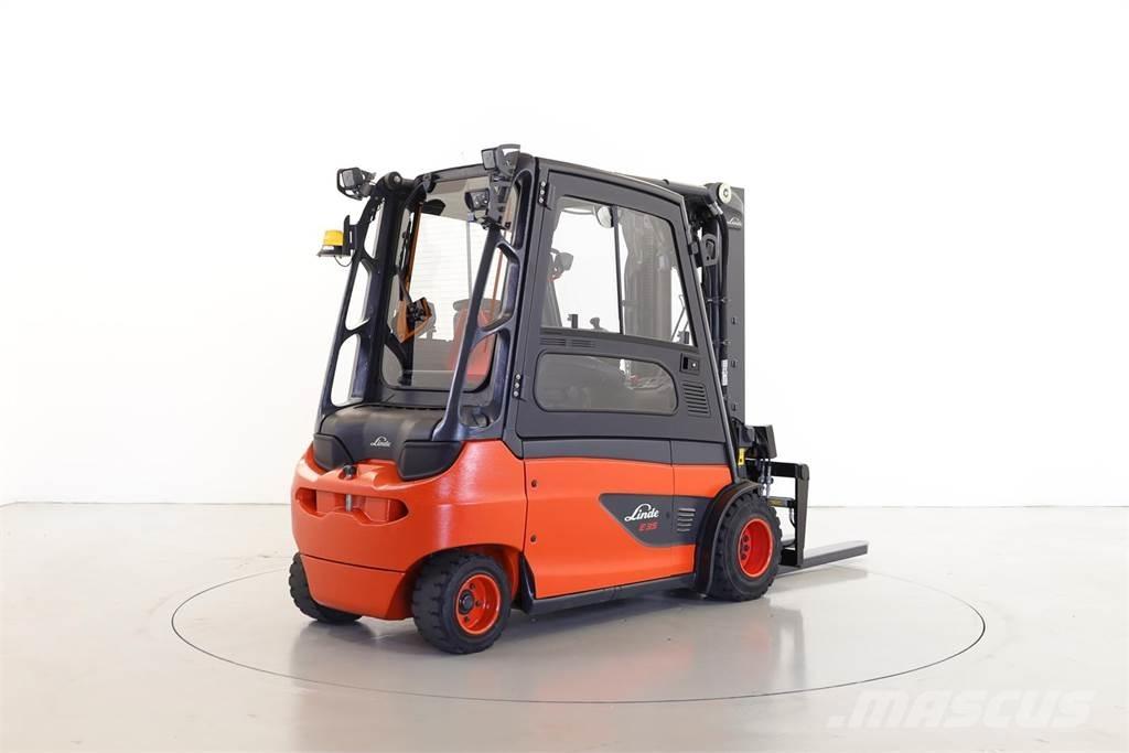 Linde E35L-01 شاحنات ذات رافعات شوكية تعمل بالكهرباء