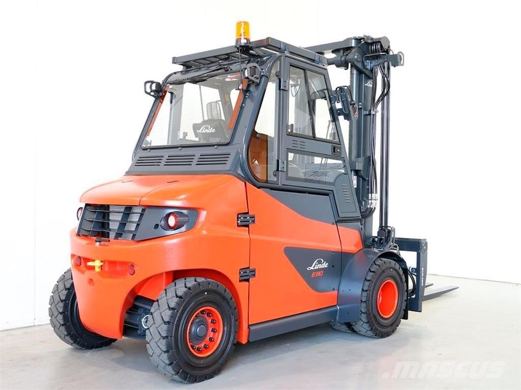 Linde E80/1279 شاحنات ذات رافعات شوكية تعمل بالكهرباء