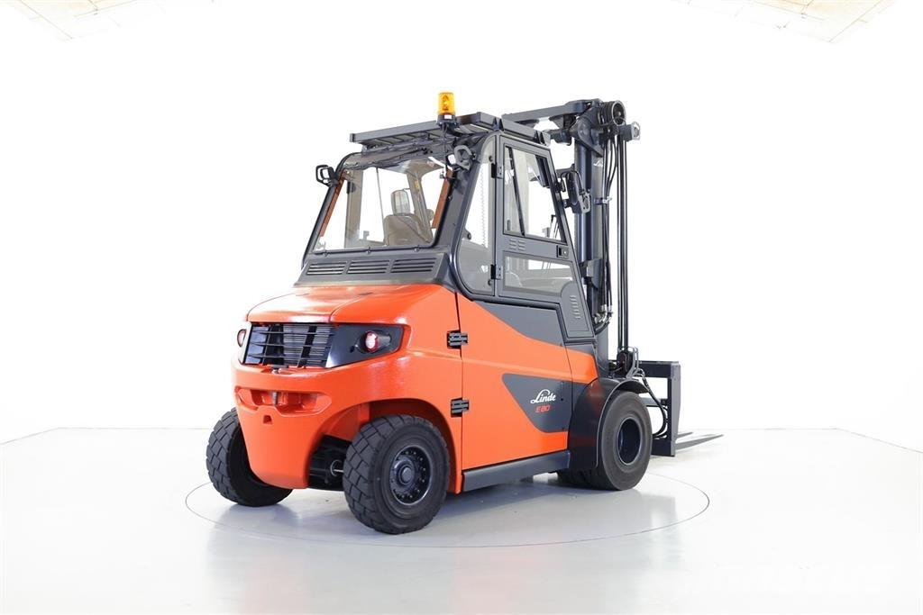 Linde E80/1279 شاحنات ذات رافعات شوكية تعمل بالكهرباء