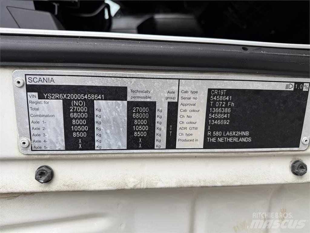 Scania R580 وحدات الجر