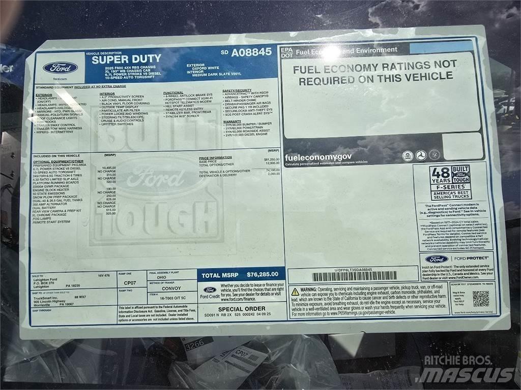 Ford F600 Municipal / general purpose vehicles