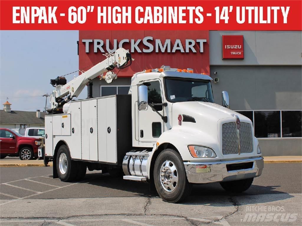Kenworth T370 شاحنات الرافعات