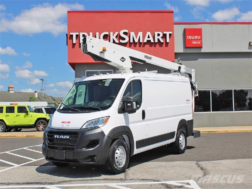 RAM PROMASTER المنصات الهوائية المثبتة على شاحنة