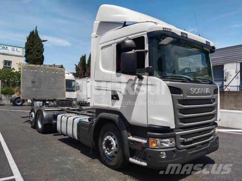Scania G490 شاحنات بمقصورة وهيكل
