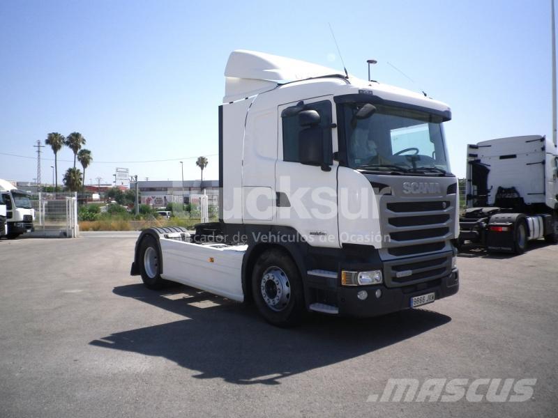 Scania R490 وحدات الجر