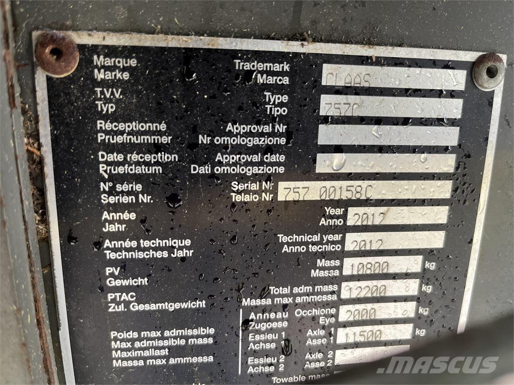 CLAAS 3300 محزمات مربعة