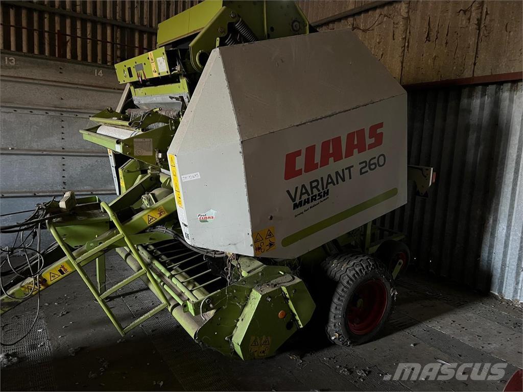 CLAAS VARIANT 260 محزمات مربعة