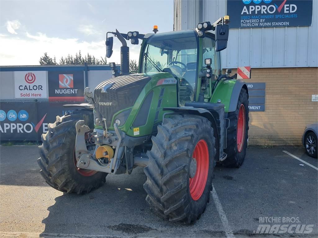 Fendt 718 VARIO S4 الجرارات