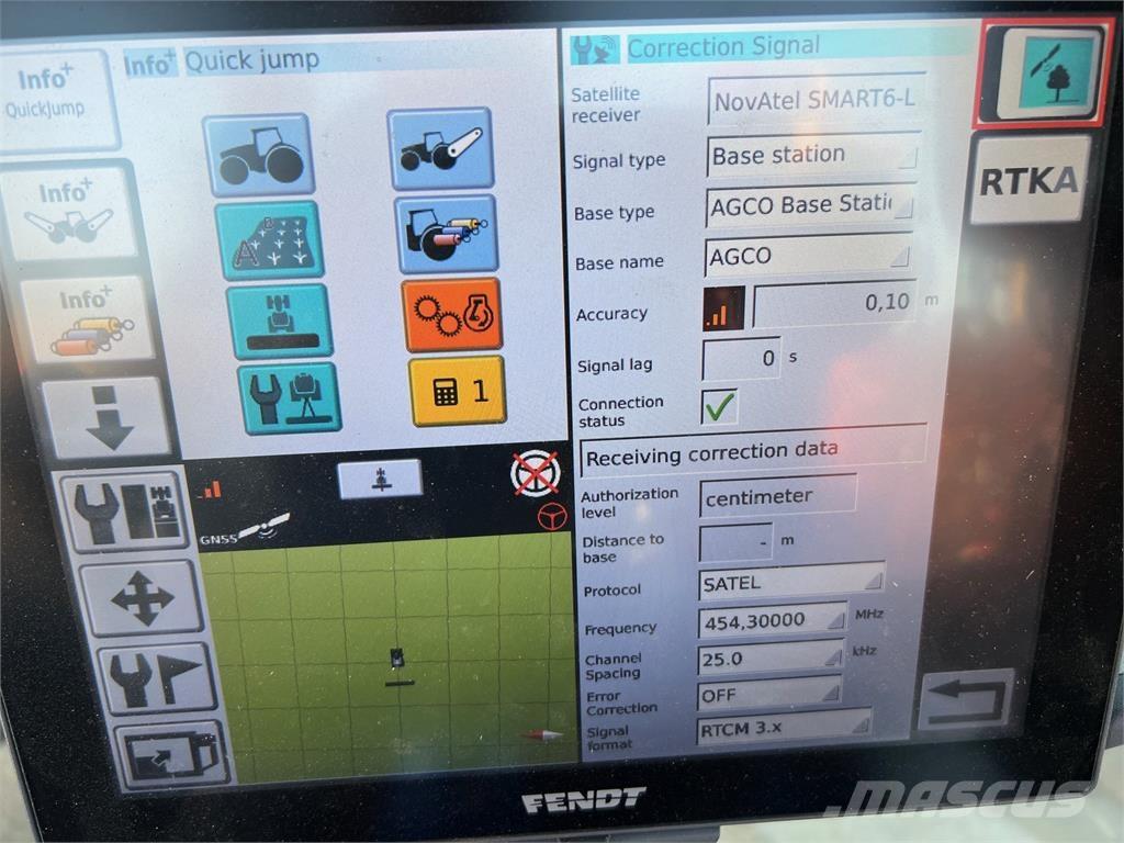 Fendt 724 الجرارات