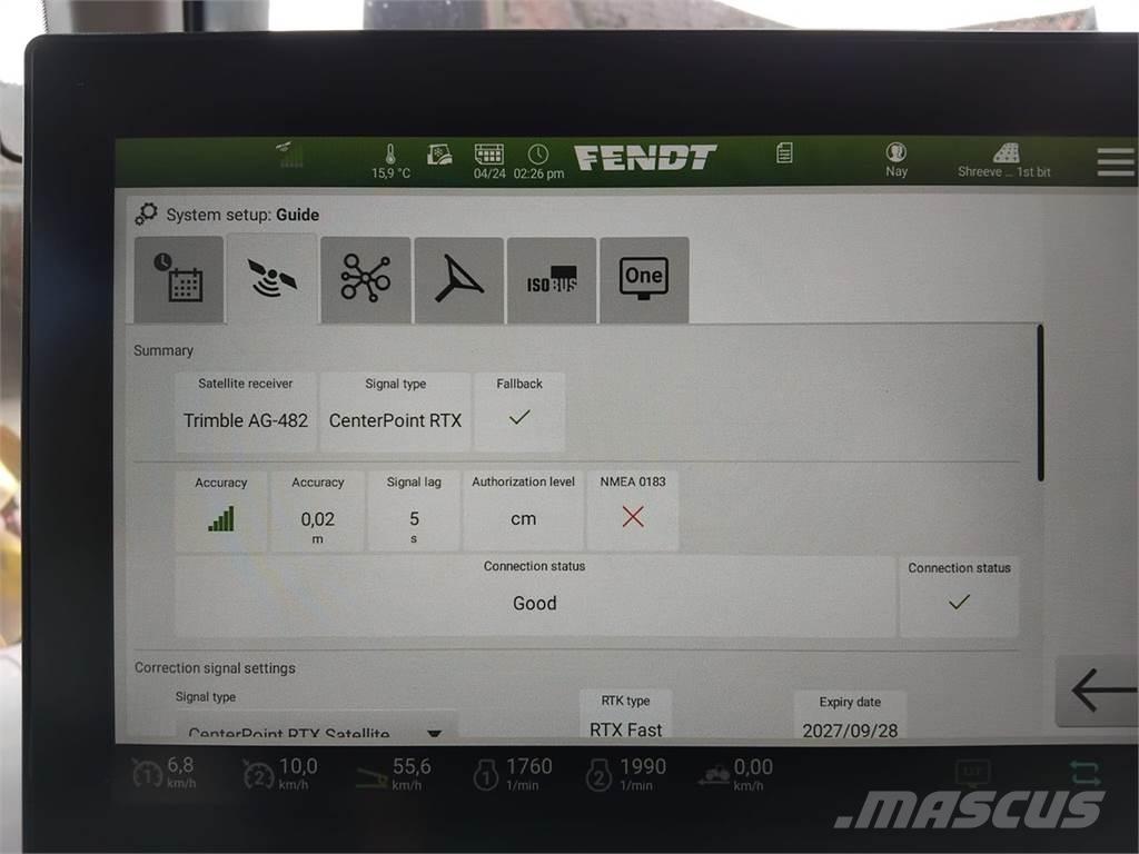 Fendt 724 الجرارات