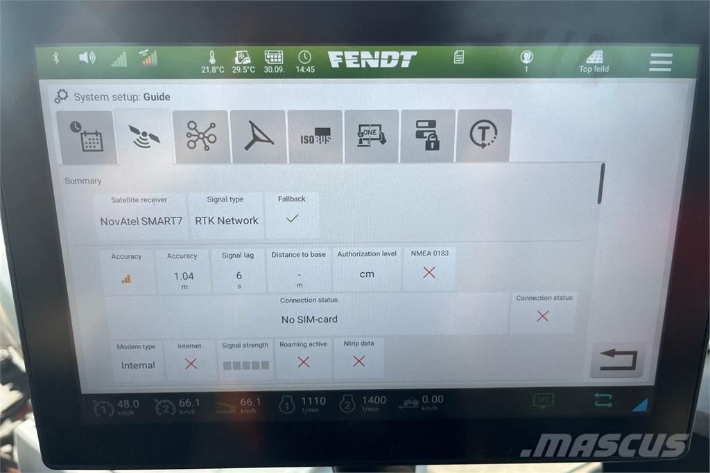 Fendt 936 الجرارات