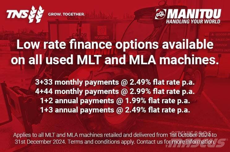 Manitou MLT635 معدات مناولة لأغراض الزراعة