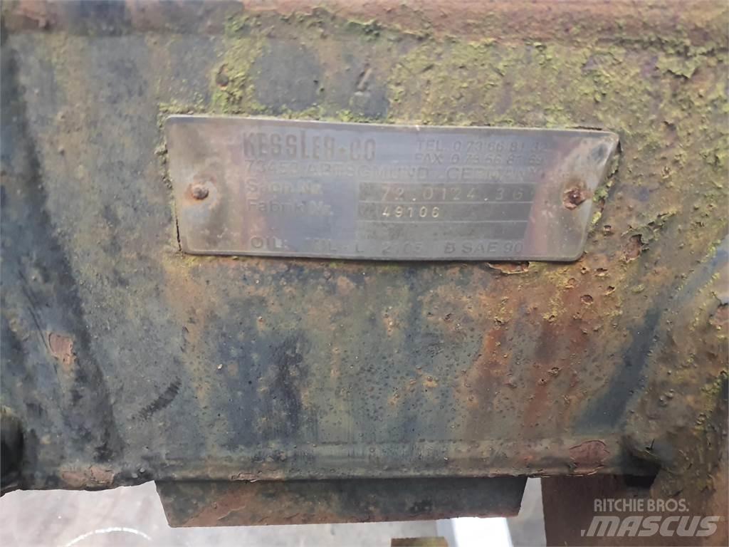 Faun ATF 60-4 axle 3 محور العجلة