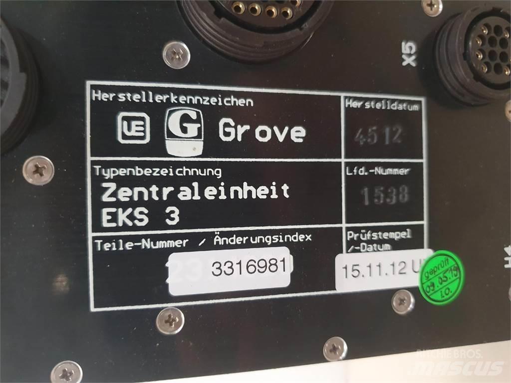 Grove EKS 3 LMB أجزاء ومعدات رافعات