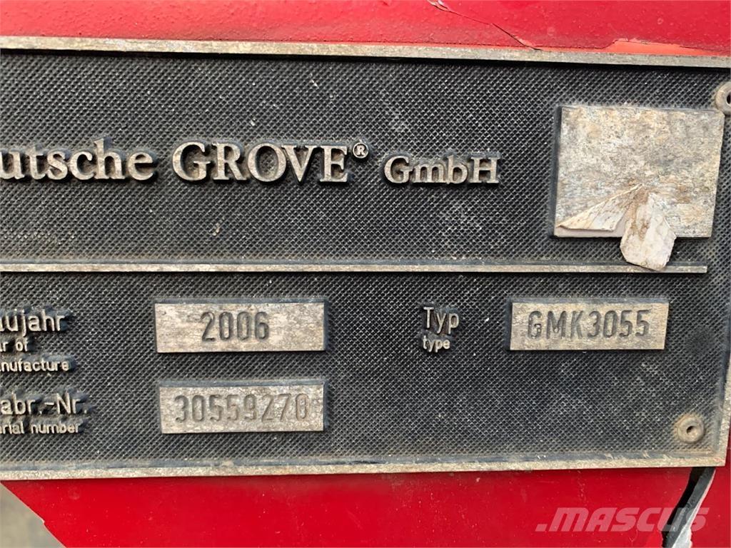 Grove GMK 3055 رافعات صالحة لكل أنواع الطرق