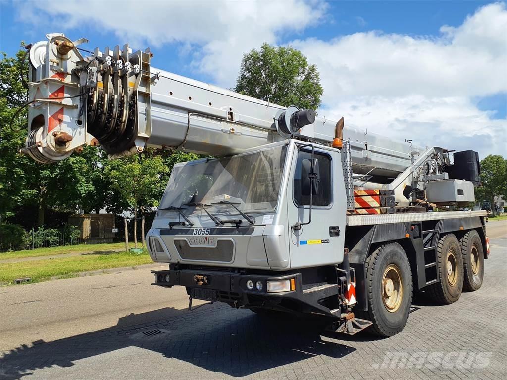 Grove GMK 3055 رافعات صالحة لكل أنواع الطرق
