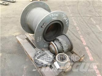 Krupp KMK 4070 winch أجزاء ومعدات رافعات