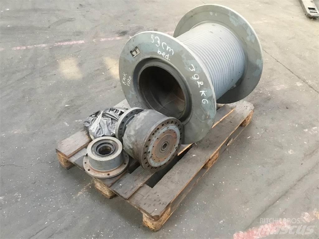 Krupp KMK 4070 winch أجزاء ومعدات رافعات