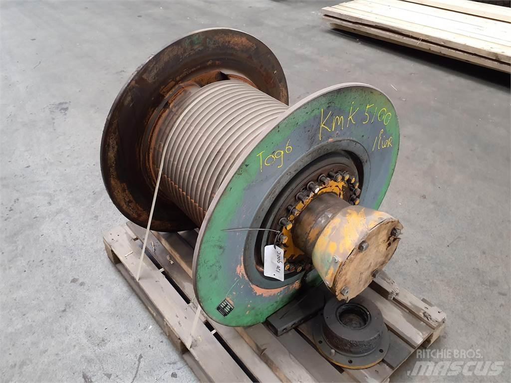 Krupp KMK 5100 winch أجزاء ومعدات رافعات