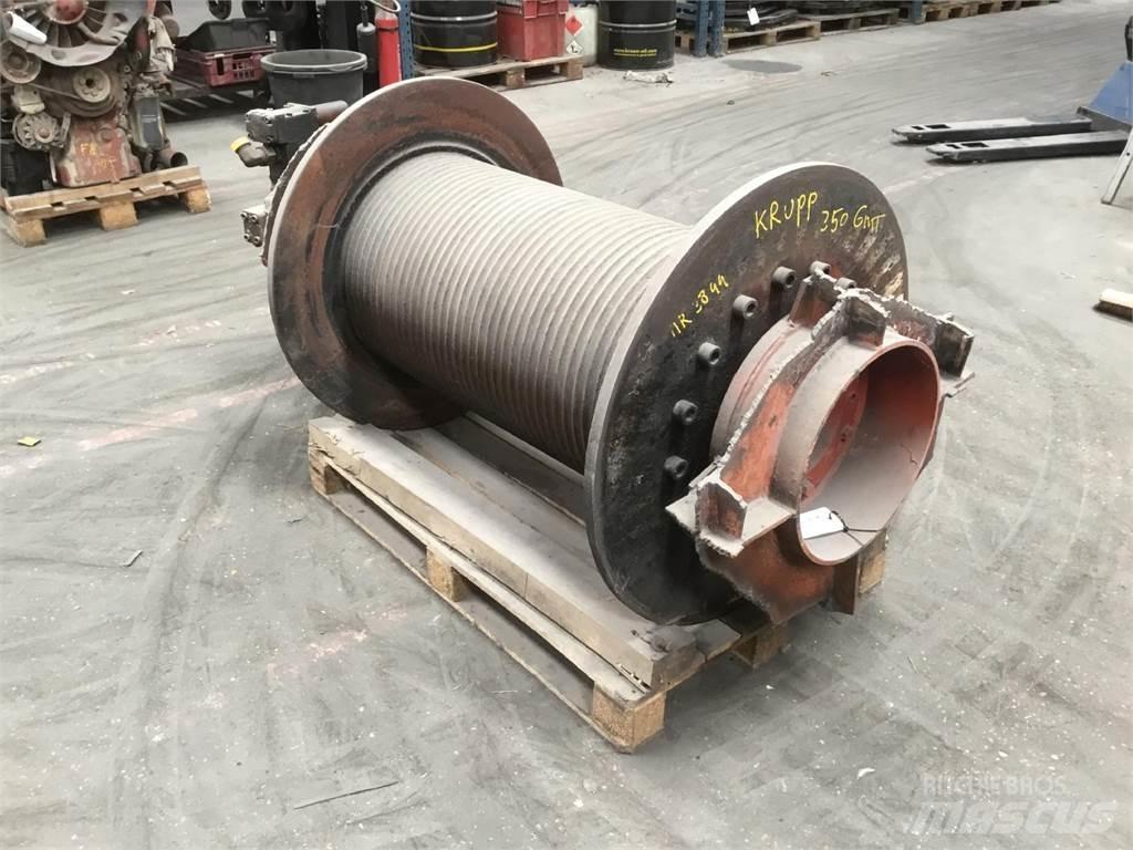 Krupp KMK 8350 winch أجزاء ومعدات رافعات