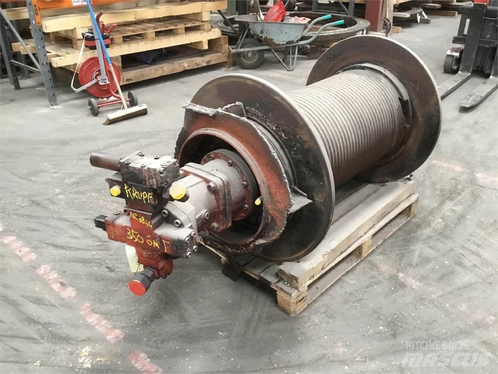 Krupp KMK 8350 winch أجزاء ومعدات رافعات