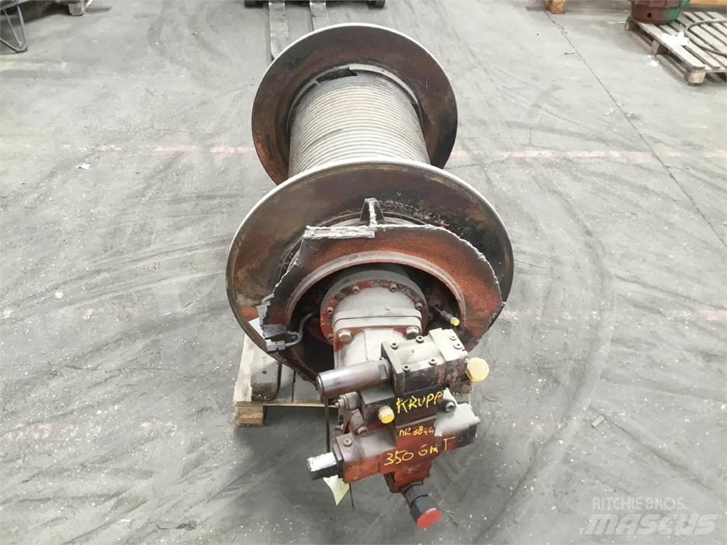 Krupp KMK 8350 winch أجزاء ومعدات رافعات