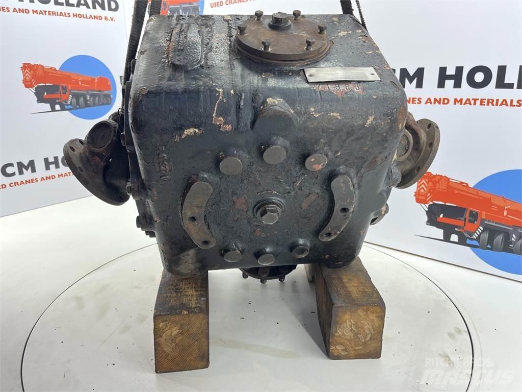 Krupp KMK diff box أجزاء ومعدات رافعات
