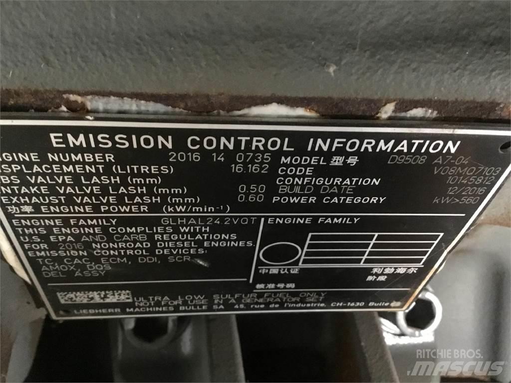 Liebherr D9508 A7-04 محركات