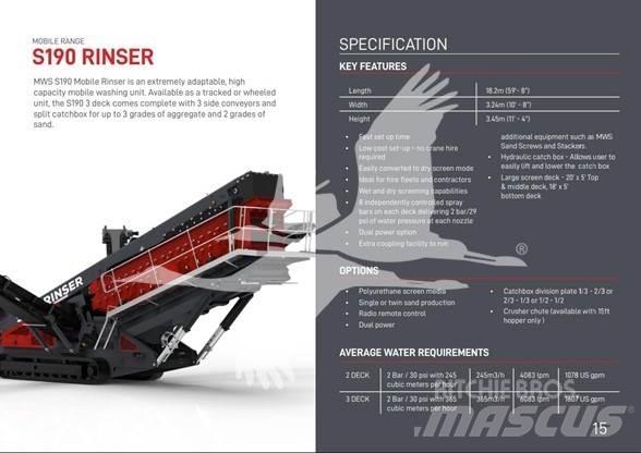 MWS S190 أخرى