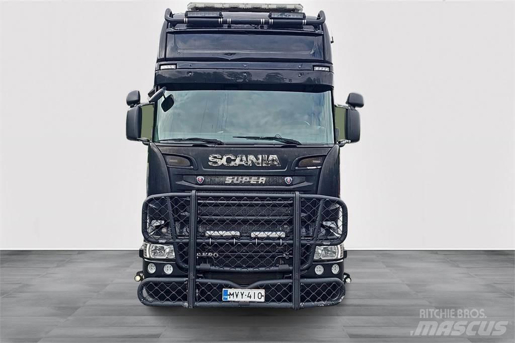 Scania R580 شاحنات ذات هيكل صندوقي