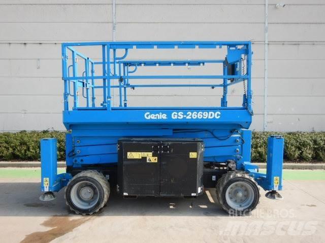 Genie GS2669DC رافعات مقصية الشكل