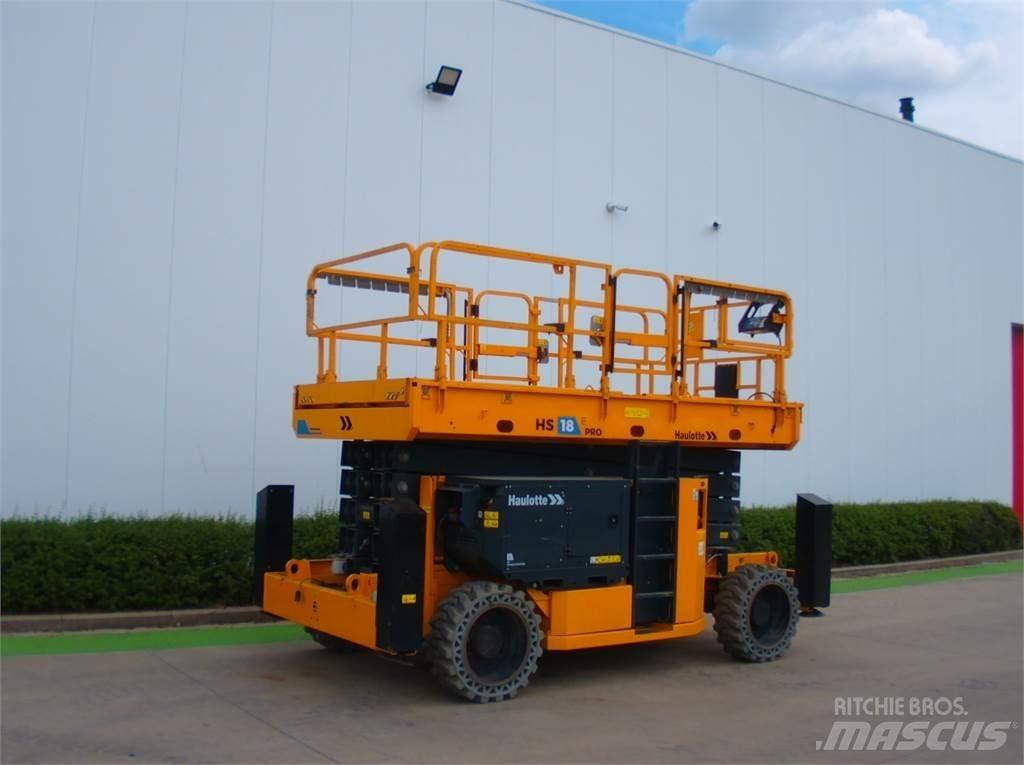 Haulotte HS18E PRO رافعات مقصية الشكل