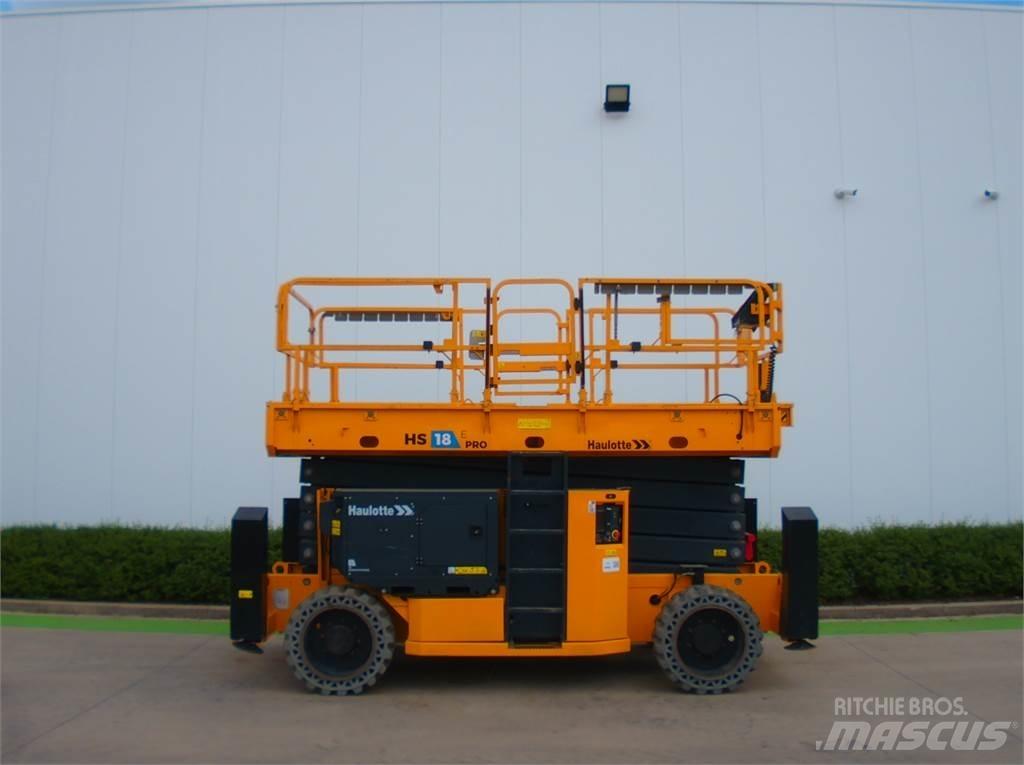Haulotte HS18E PRO رافعات مقصية الشكل