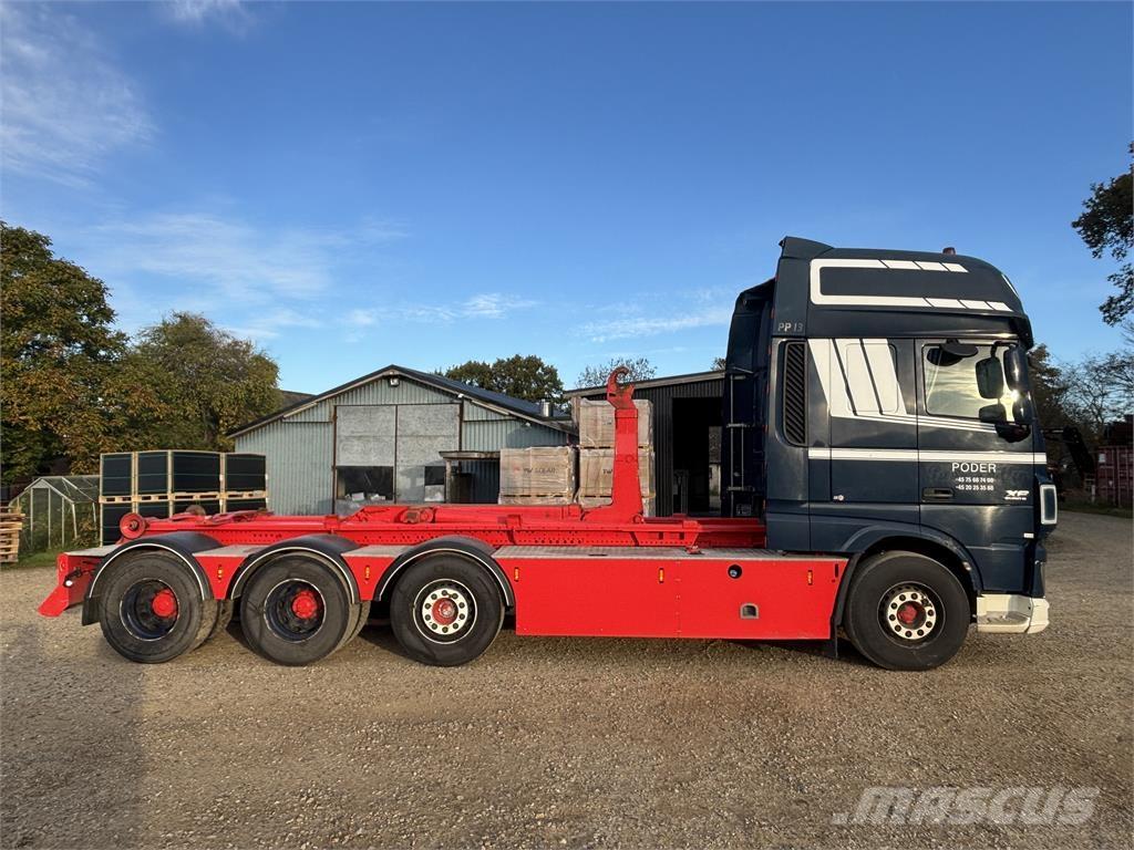 DAF XF 510 FAK 8X2 شاحنات الرافعات الخطافية
