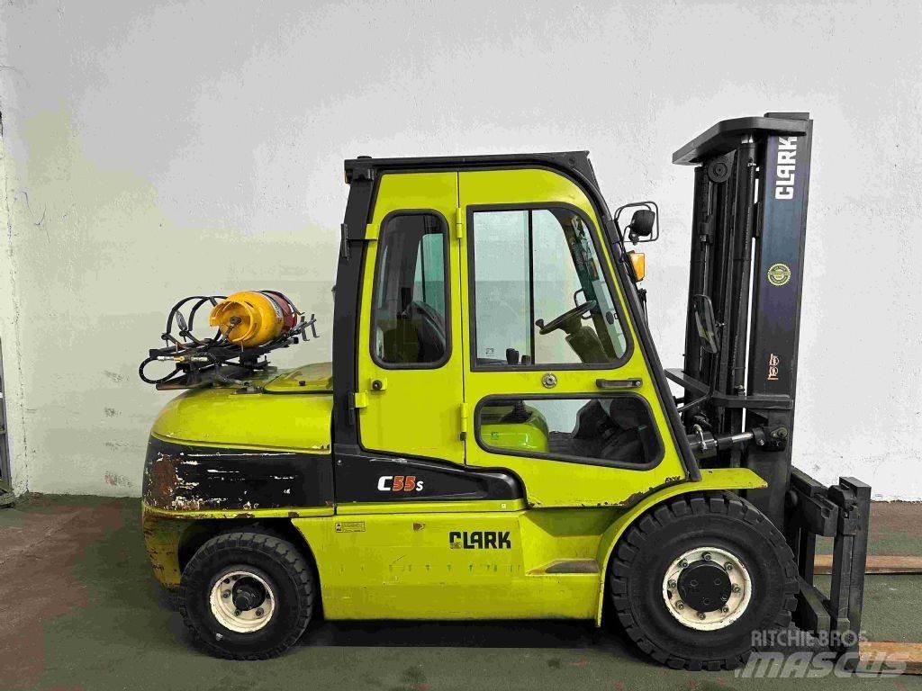 Clark C55SL شاحنات LPG