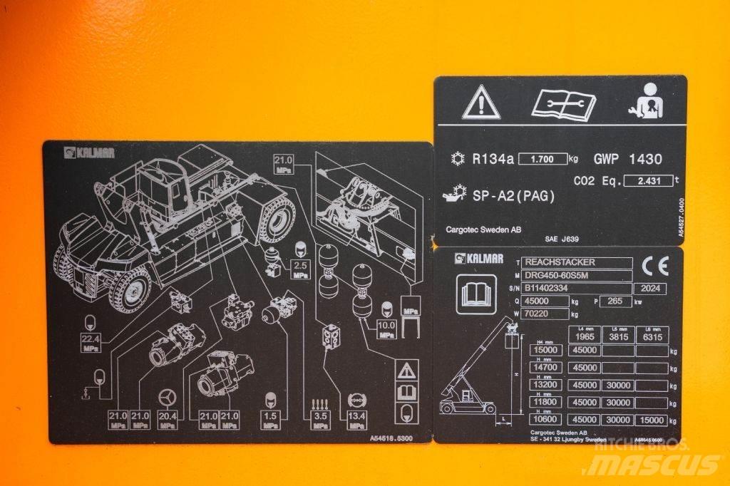 Kalmar DRG450-60S5M رافعات حاويات