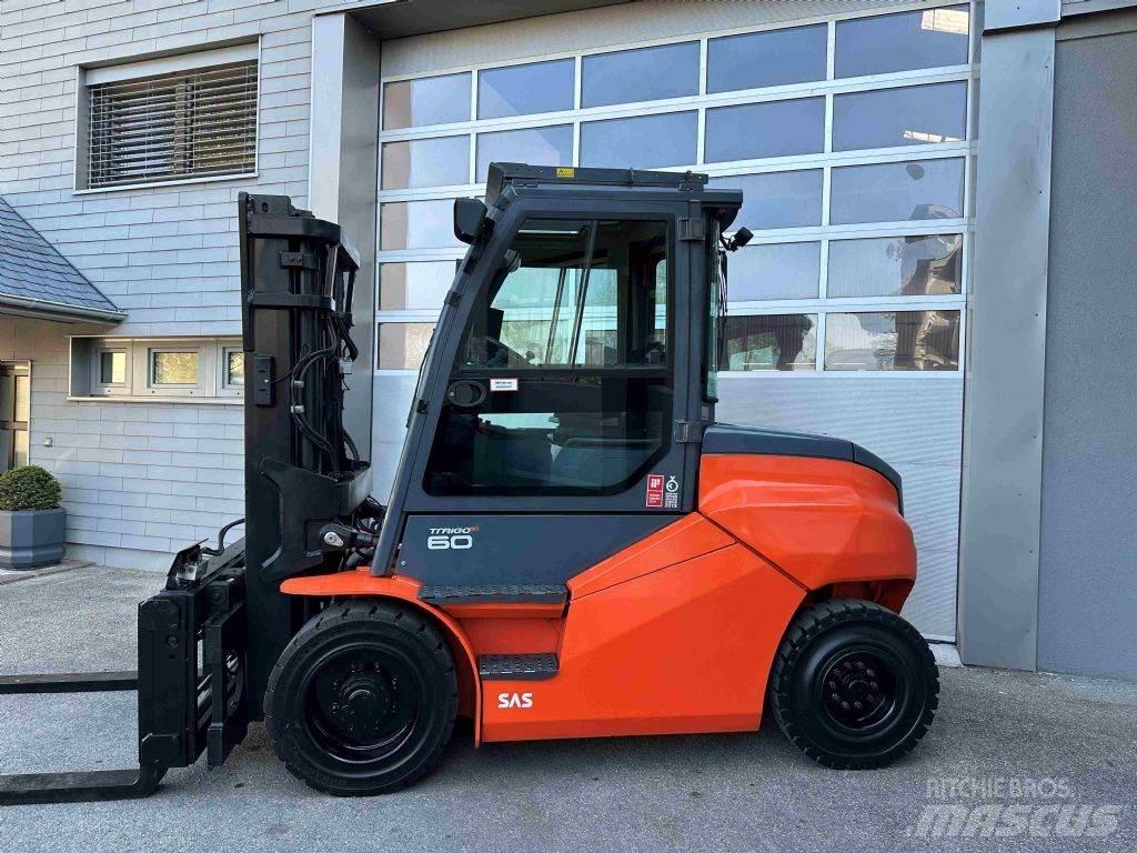 Toyota 9FBM60T شاحنات ذات رافعات شوكية تعمل بالكهرباء
