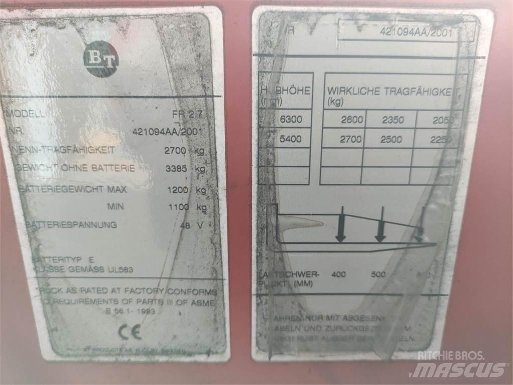 BT FR2-7 شاحنة المناولة رباعية الاتجاهات