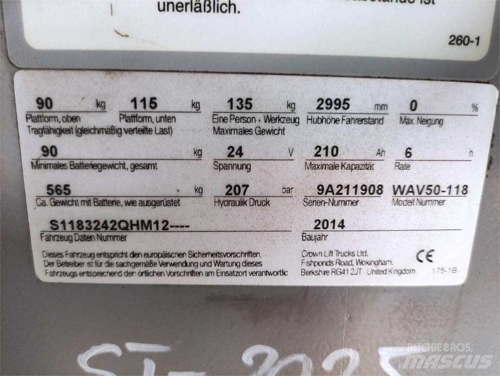 Crown WAV50-118 معدات الرفع عالي المستوى
