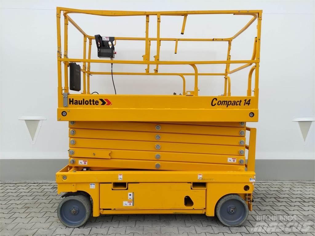 Haulotte Compact14 رافعات مقصية الشكل