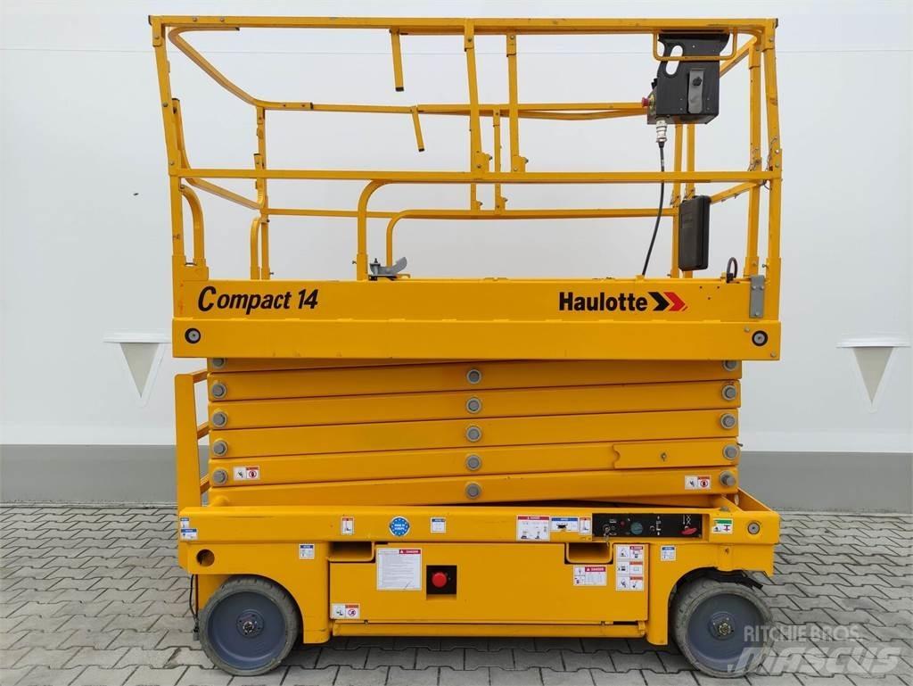 Haulotte Compact14 رافعات مقصية الشكل