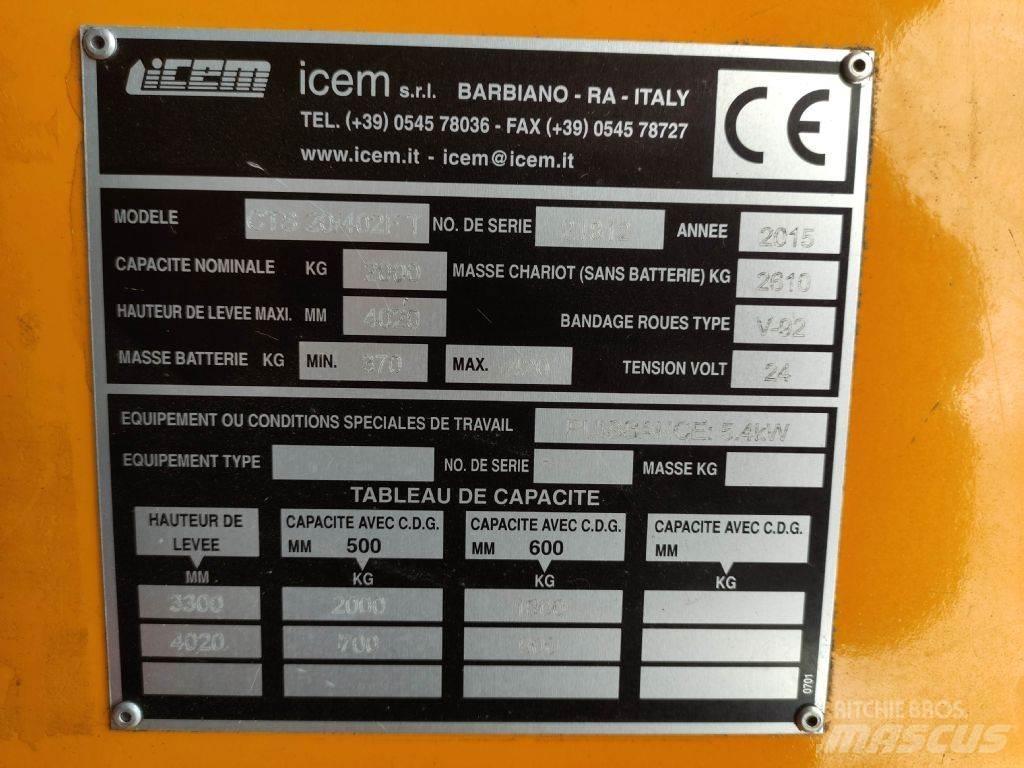 Icem CTS20/402 FT شاحنة مناولة