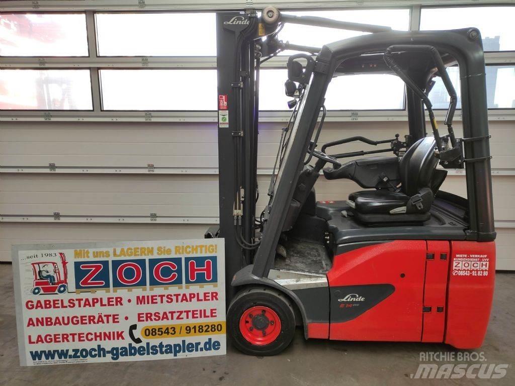 Linde E14-02-386 شاحنات ذات رافعات شوكية تعمل بالكهرباء