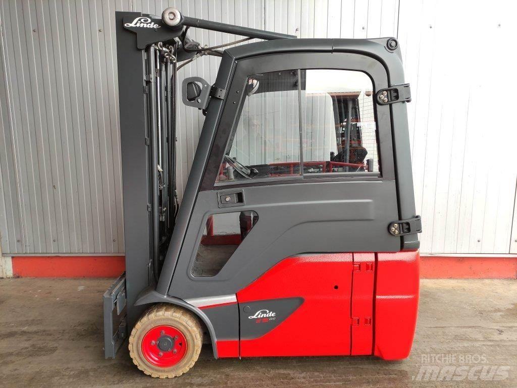 Linde E16-02-386 شاحنات ذات رافعات شوكية تعمل بالكهرباء